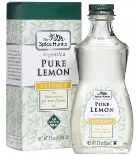 Spice Hunter Pure Lemon Extract (6x2Oz)