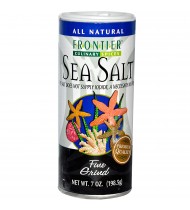Frontier Herb Fine Sea Salt (1x7 Oz)