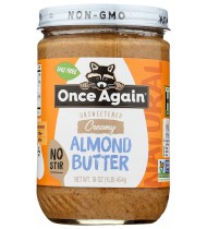 Once Again Almond Butter Smooth Ns (12x16OZ )