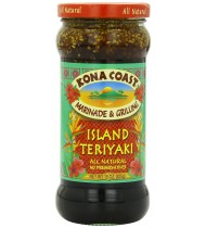 Kona Coast Marinade & Grilling SauceIsland Teriyaki (6x15Oz)