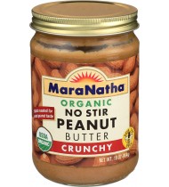 Maranatha Organic Peanut Butter No Stir Crunchy (6x16 OZ)