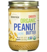 Woodstock Smooth Peanut Butter (12x16 Oz)