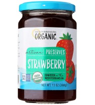 Mediterranean Organics Strawberry Preserves (12x13 Oz)