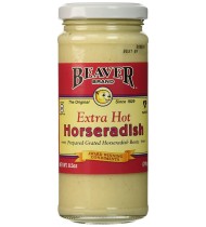 Beaver Extra Hot Horseradish Sauce (12x8.5Oz)