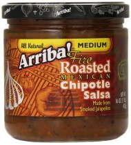 Arriba! Medium Fire Roasted Mexican Chipotle Salsa (6x16Oz)
