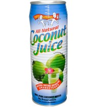 Amy & Brian Natural Coconut Juice Pulp Free (12x17.5 Oz)