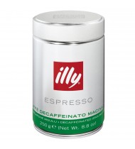 illy Decaf Medium Roast Ground Coffee (6x8.8 OZ)