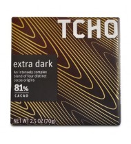 Tcho Dark Chocolate 81% Extra Dark (12x2.5 OZ)