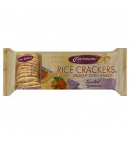 Crunchmaster Rice Crackers Toasted Sesame (12x3.5 OZ)