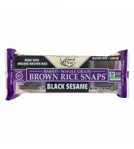 Edward & Sons Black Sesame Brown Rice Snaps (12x3.5 Oz)