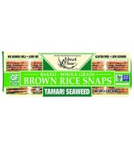 Edward & Sons Tamari Seaweed Fat Free Snaps (12x3.5 Oz)