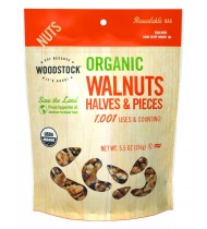 Woodstock Organic Walnut Havles and Pieces (8x5.5 Oz)