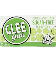 Glee Gum Lemon Lime, Sugar Free (12x15 PC)
