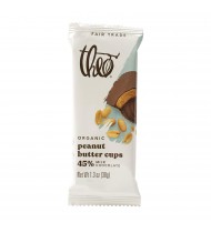 Theo Chocolate Milk Chocolate, Peanut Butter Cups (12x1.3 OZ)