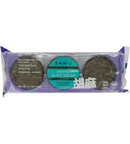 San-J Black Sesame Brown Rice Crackers (12x3.7 Oz)