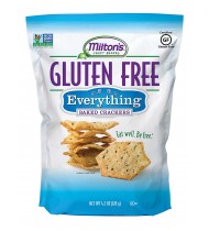 Milton's Gluten Free Baked Crackers Everything (12x4.5 OZ)