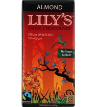 Lily's Almond Dark Chocolate (12x3 Oz)