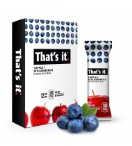 That's It Fruit Bar Apple & Blueberry (12x1.2 OZ)