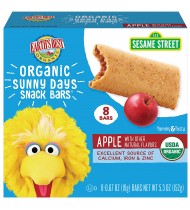 Earth's Best Sesame Street Apple Snack Bar (6x5.3 Oz)