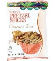 Kay's Naturals Protein Pretzel Sticks Cinnamon Toast 1.2 Oz (6 Pack)