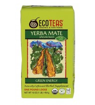 ECOTEAS Yerba Mate Pure Leaf Loose Tea (6x1LB)