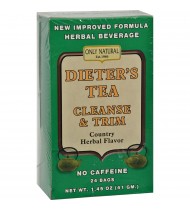 Only Natural Dieter's Tea Cleanse and Trim Country Herbal (1x24 Tea Bags)