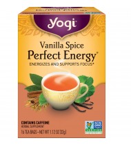 Yogi Perfect Energy Vanilla Spice Tea (6x16 Bag)