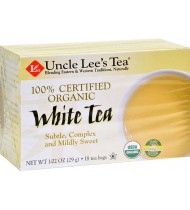 Uncle Lee's Tea 100% Certified Organic White Tea (1x18 Tea Bags)