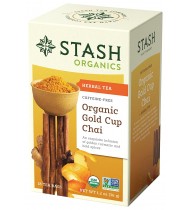 Stash Organic Gold Cup Chai Tea (6x18 BAG )