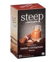 Bigelow Steep Organic Sweet Cinnamon Black Tea (6x20 BAG )