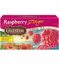 Celestial Seasonings Raspberry Zinger Herb Tea (1x20 Bag)