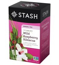Stash Tea Wild Raspberry Hibiscus Tea (6x20 CT)
