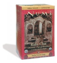 Numi Tea Ruby Chai Herbal Tea (6x18 Bag)