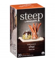 Bigelow Steep Organic Chai Black Tea (6x20 BAG )