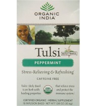 India Peppermint Tulsi Tea (6x18 CT)