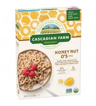 Cascadian Farm Honey Nut O's Cer (12x9.5OZ )