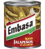 Embasa Jalapeno, Nacho Sliced (12x11 Oz)