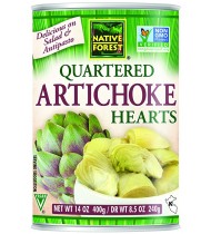 Native Forest Artichoke Hearts Quarter (6x14.12 Oz)